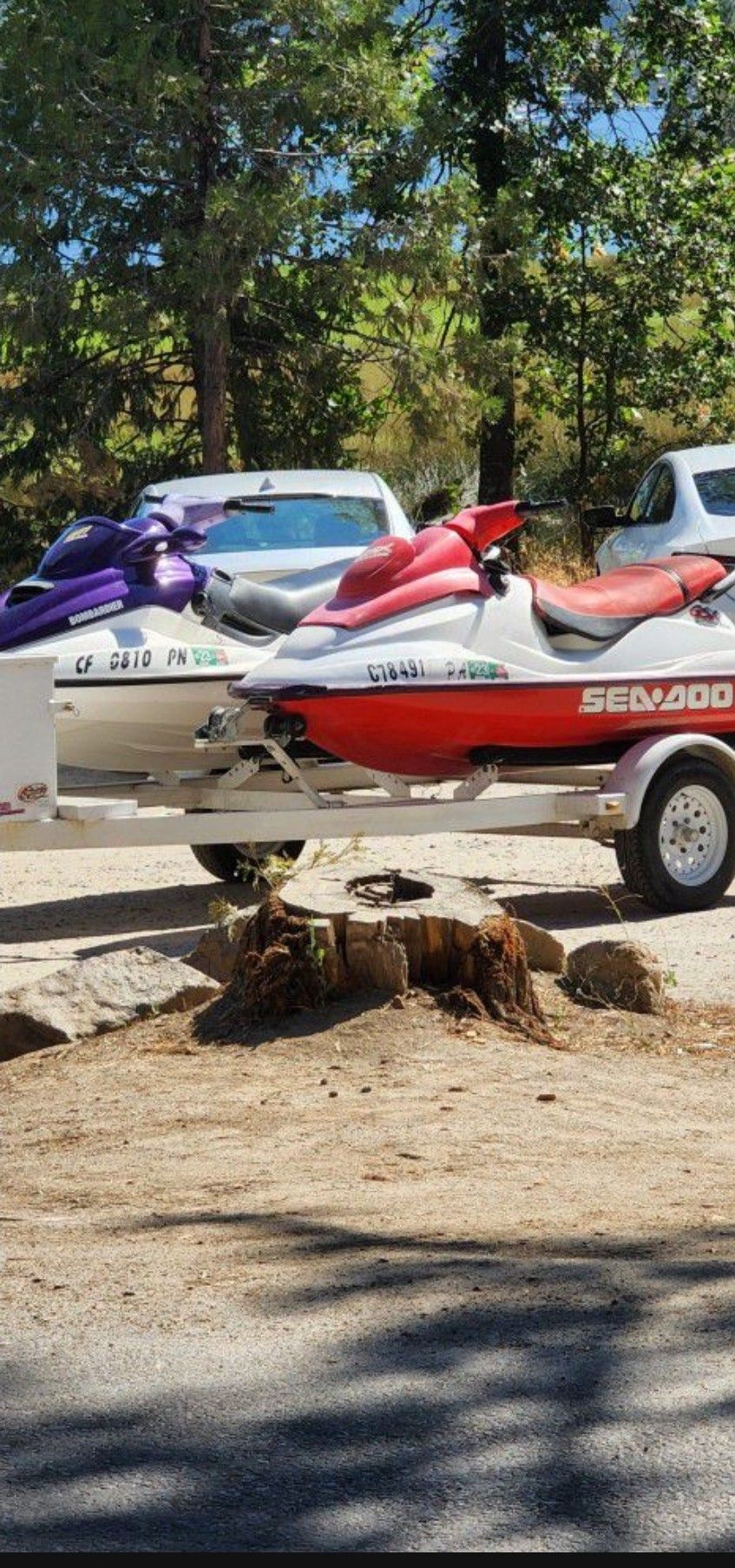 1998 Seadoo Gsx and gti