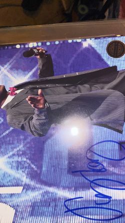 WWE TEDDY LONG SIGNED PHOTO