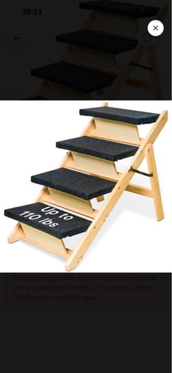 Bailey Wooden Pet Stairs