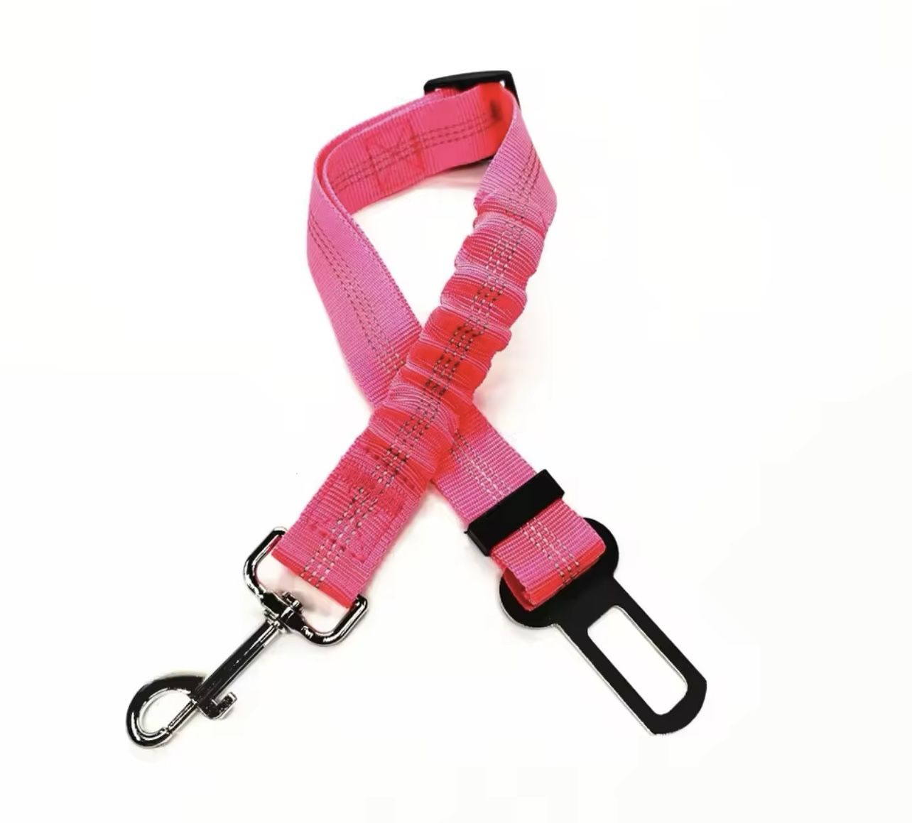 Adjustable Seat Belt for Dogs (Pink)