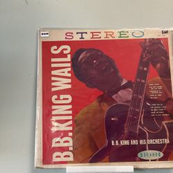 B. B.king Wails B. B. King And His Orchestra Original Vintage Vinyl Record 