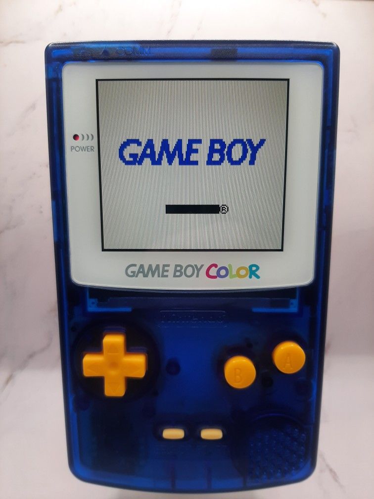 Gameboy Color - Blue/Yellow - IPS Screen