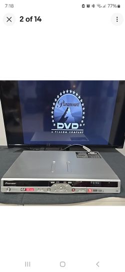 Pioneer DVR-633H DVD Recorder HDD 160GB Silver Working Condition No Remote 