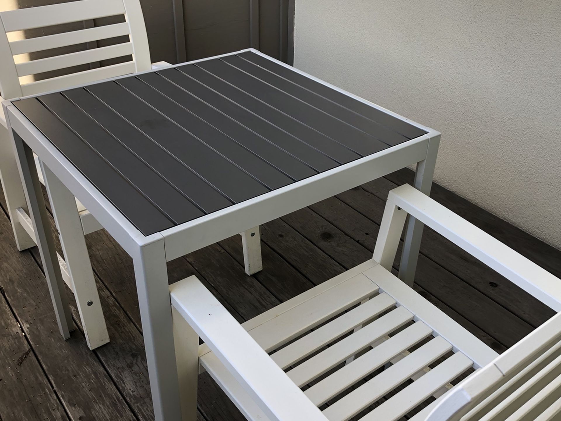 IKEA Outdoor Furniture Dining Table + 2 Chairs