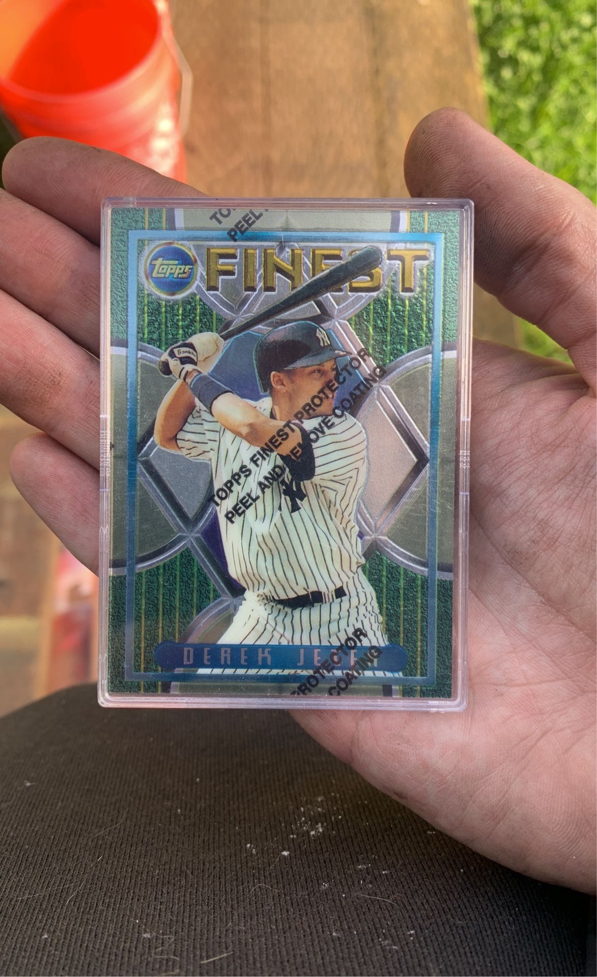 Derek Jeter Topps Finest Refractor