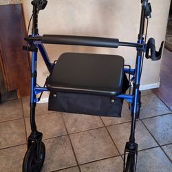 Heavy Duty Aluminum Rollator Walker