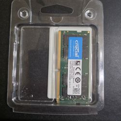 Crucial 16GB DDR4 Laptop New RAM 2400MHz (SO-DIMM) Memory