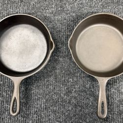 Vintage/Antique Cast Iron - #5 Skillets