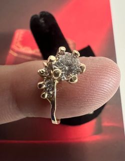 14K Solid Gold Wedding Ring Size 6.5