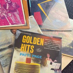 Box Lot of About 100 Vinyl 12" Single Records From Large Collection VG+ All Genre