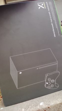 Brand new Xbox series X and ps5