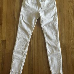FRAME Le Skinny Mid-Rise Stretch Cotton Jeans NWT SZ 25
