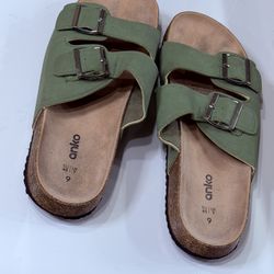 Anko double-strap cork footbed sandals