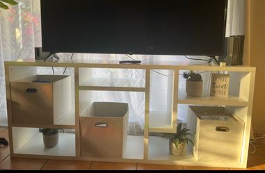 White TV Stand
