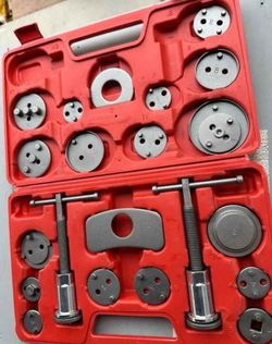 28-piece brake caliper rewind tool set