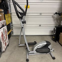 Sunny Health & Fitness Smart 2-in-1 Upright Elliptical Full-Body Exerciser