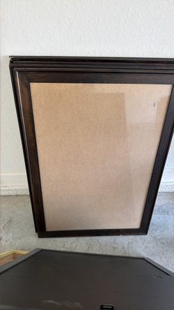 Large Dark Wood Picture Frame