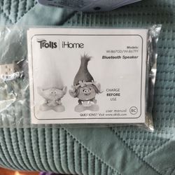 Trolls iHome Bluetooth speaker