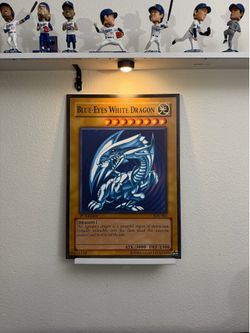 Yu-Gi-Oh! Blue-Eyes White Dragon wall art