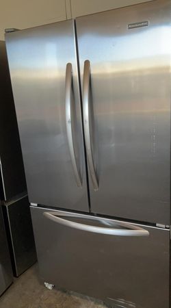 Kitchen Aid 3 Door Stainless Steel Refrigerator