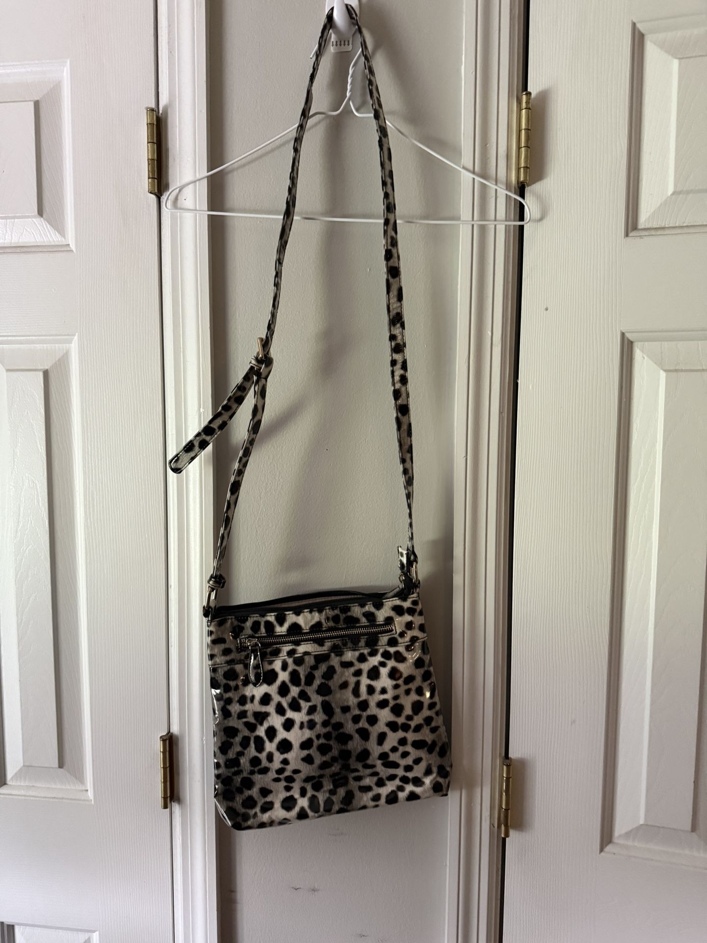 Animal Print Cross Body Bag