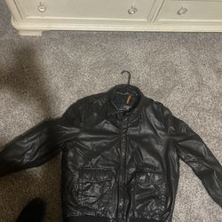 Dockers Leather Jacket XXL