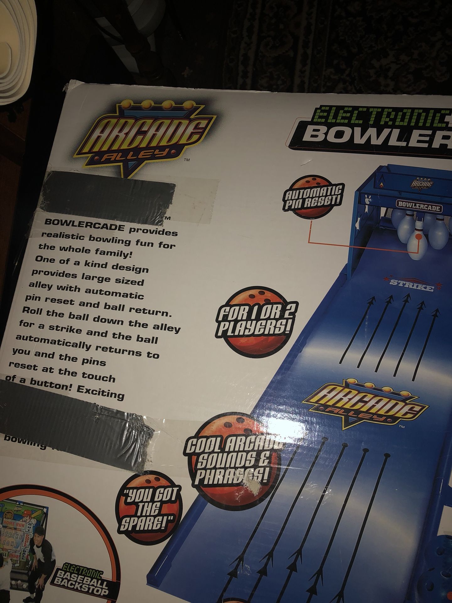 Arcade alley best sale electronic bowlercade