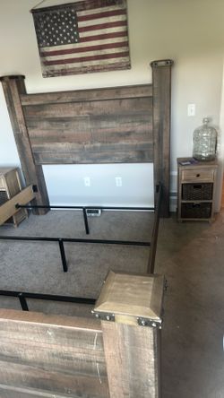Queen size bed frame