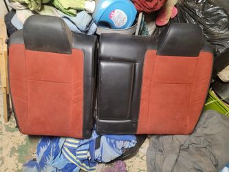 Hellcat Red Rear Seat Back