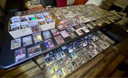 Large Mixed Sports Trading Card Collection Lot