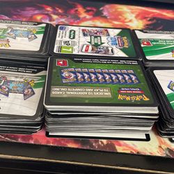 Pokémon TCG Code Cards 550