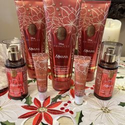 Bath & Body Works Disney Princess Moana 7pc set