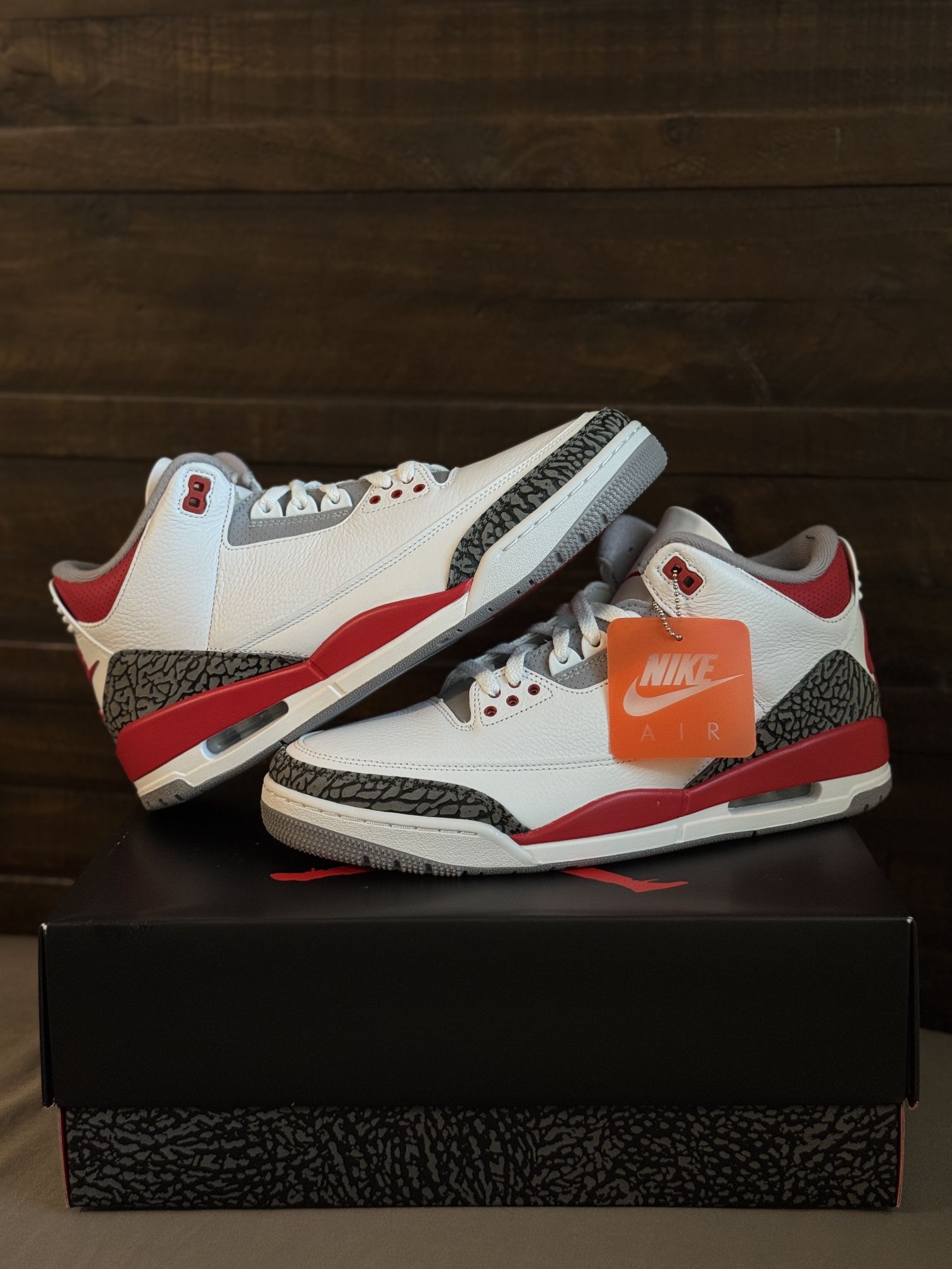 Jordan 3 Retro Fire Red (2022) Size 12