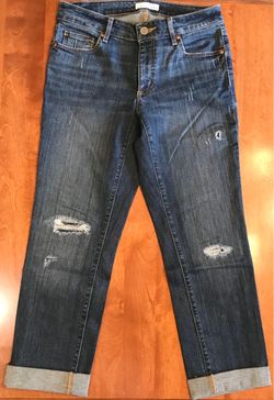 Like Brand New Loft Curvy Straight Jeans Size 27/4