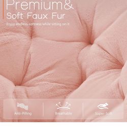 Saucer Chair for Adults, Comfy Lounge Chair for Bedroom