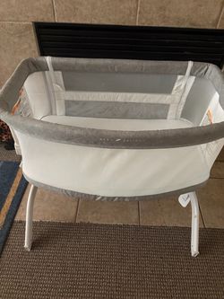 Baby delight baby bassinet beside me