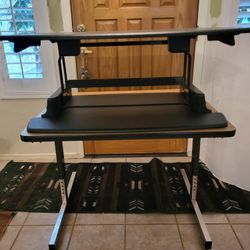 Computer Desk with Sit and Stand Feature