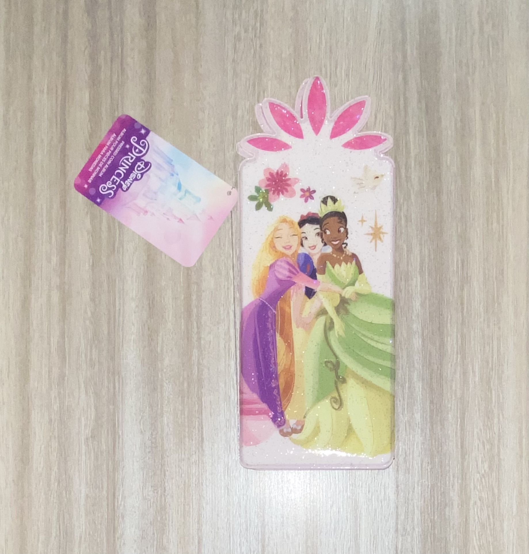 New Disney Pressed Penny Coin Book Collection Princesses Glitter DISNEYLAND