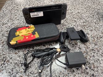 Nintendo switch hac-001 with dock