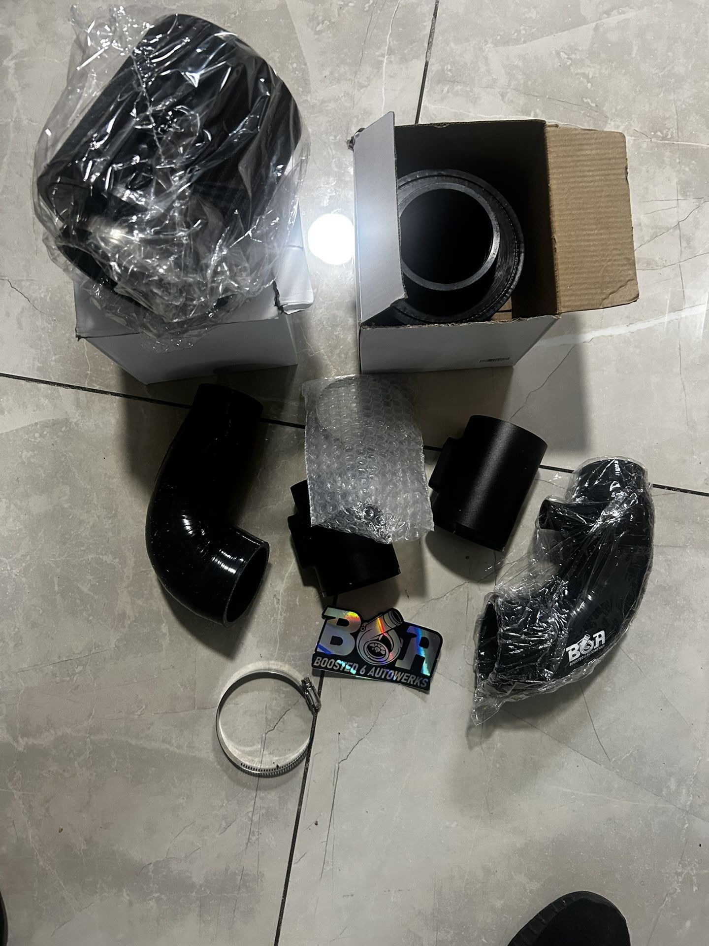 B6A VR30 3" Modular Intakes (Shorty) Q50 Q60 Nissan Z
