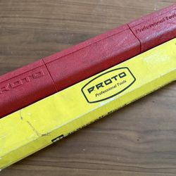 Proto Ingersoll Rand 1/2” 6016-4 Ratcheting Torque Wrench