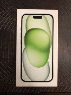 Mint green iPhone 15