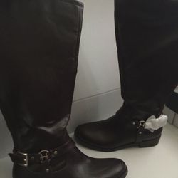 New Tommy Hilfiger brown boots