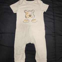 6-9 Months Pooh  Short Sleeve Outfit