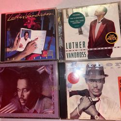 4 LUTHER VANDROSS CD lot