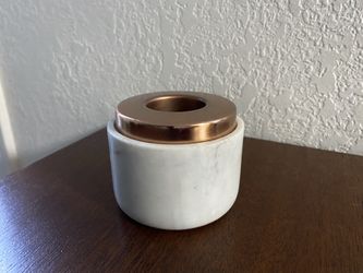 marble candle holder 