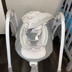 Ingenuity Convert Me 2 - In - 1 Compact Portable Swing 