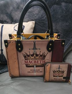 Shakespearean Handbag and Wallet