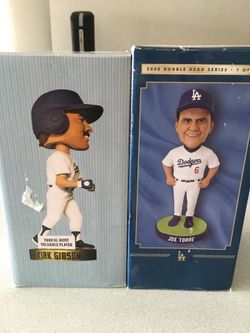 Kirk Gibson and Joe Torre Collectors BobbleHead