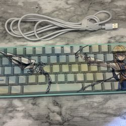 HIGROUND Basecamp 65 RGB Wired Gaming Keyboard - Hunter x Hunter 